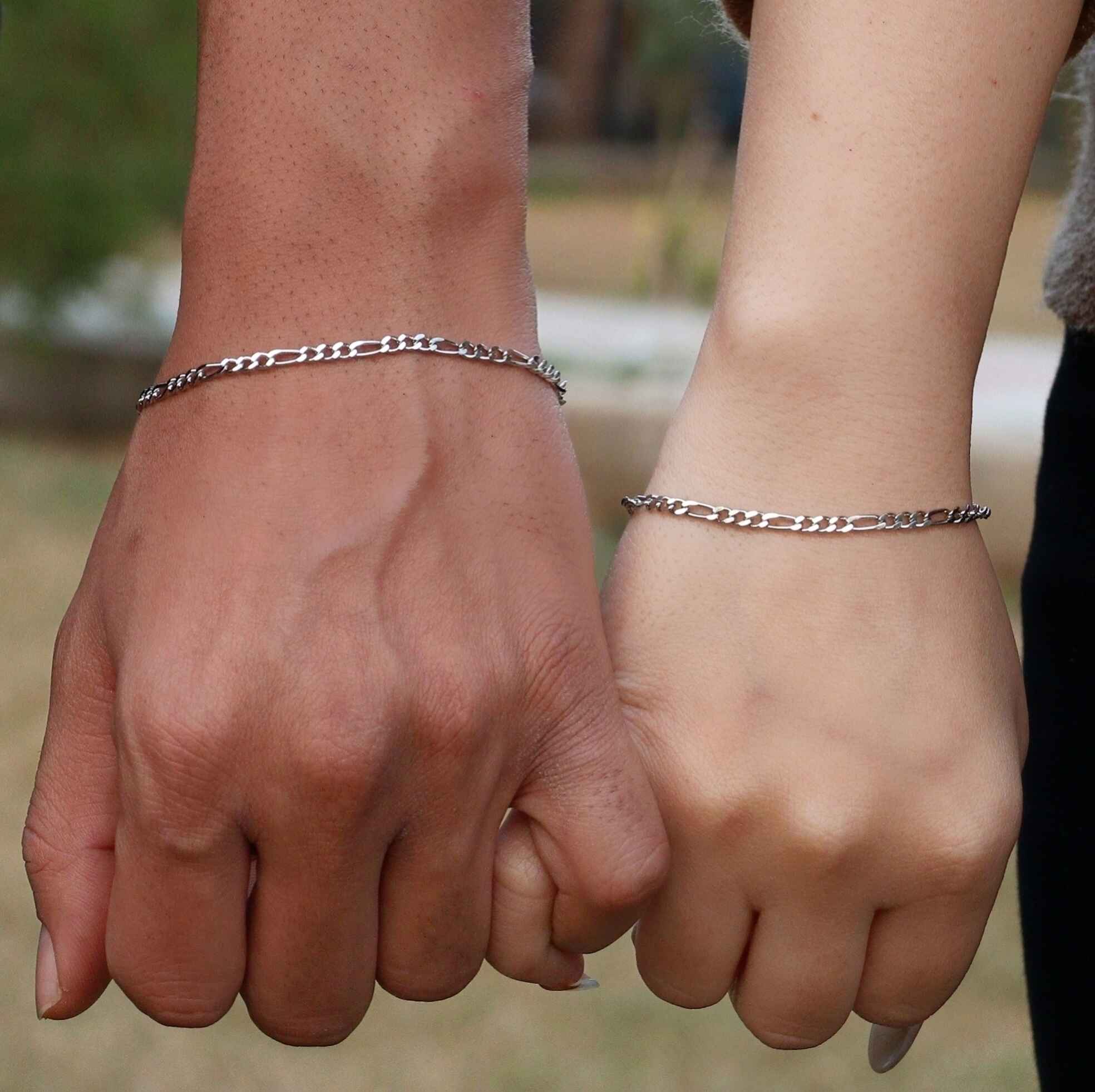 Cuties Bracelets (couple) – Saatvik Silver