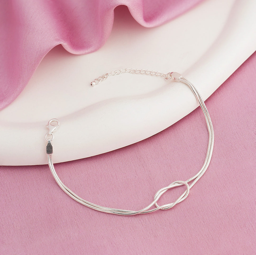 Knot Bracelet | 925 sterling silver jewellery (viral)
