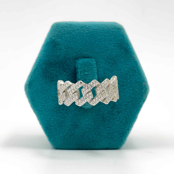 Ice Cuban Ring