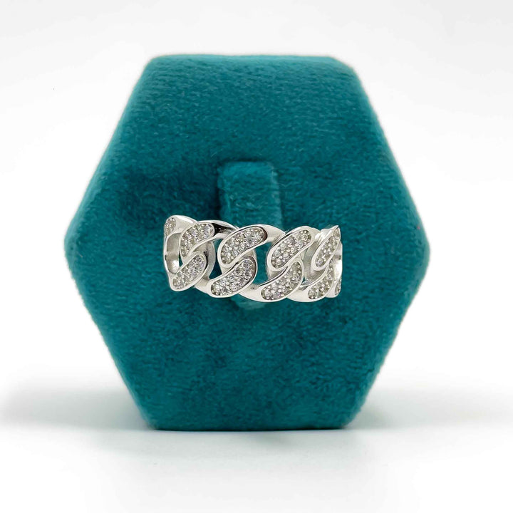 Baguette Cuban Ring
