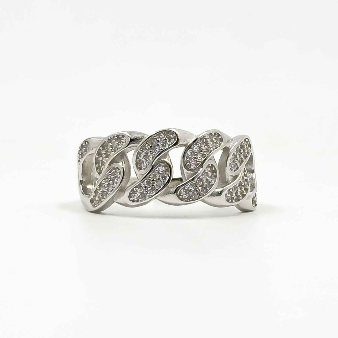 Baguette Cuban Ring