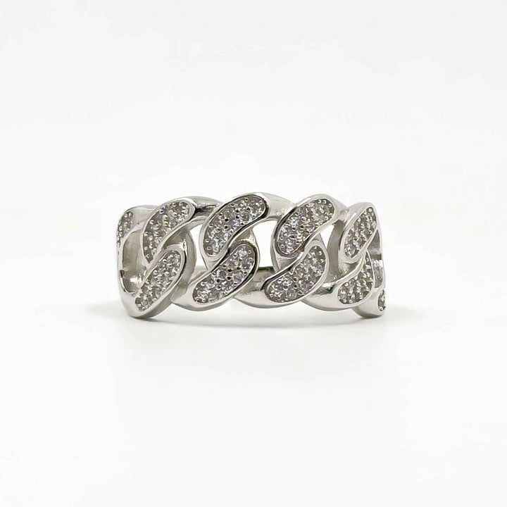 Baguette Cuban Ring