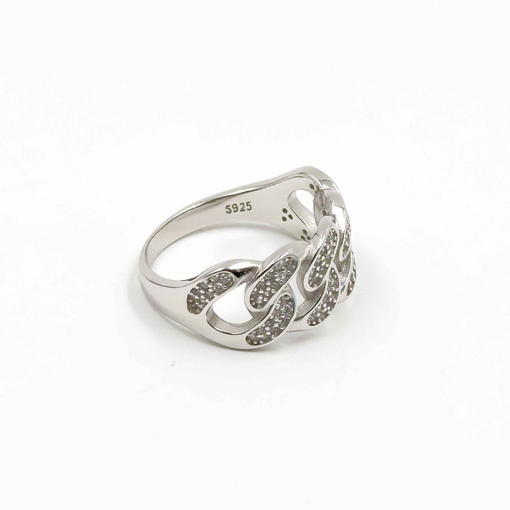 Baguette Cuban Ring