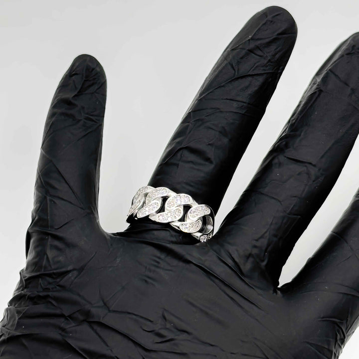 Baguette Cuban Ring