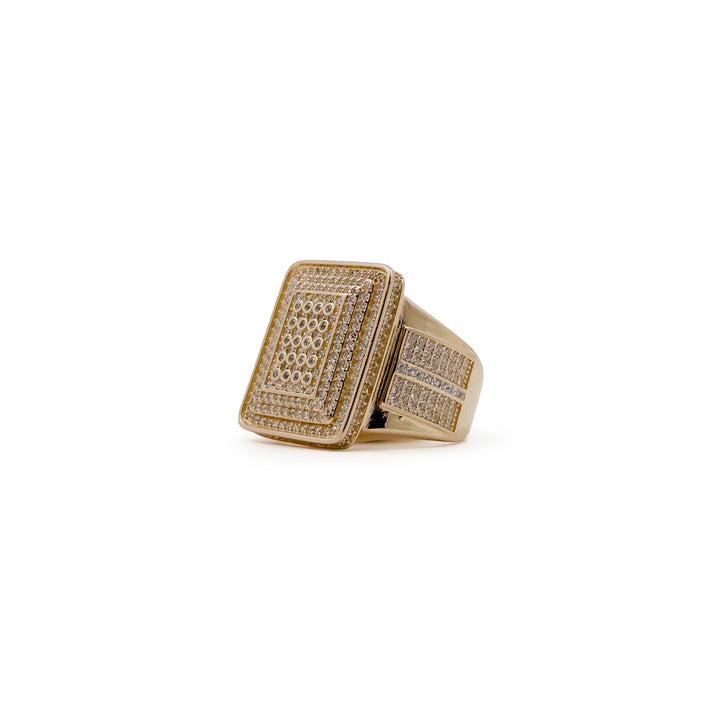 Rose gold emperor ring