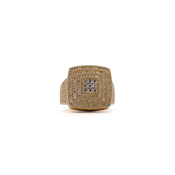 Rose gold maharaja ring