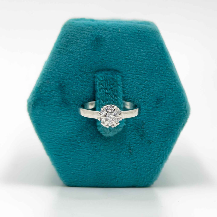 Nurtured Flower Ring