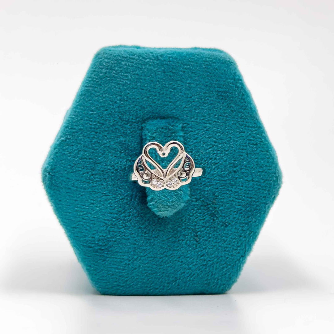 Loving Swans Ring