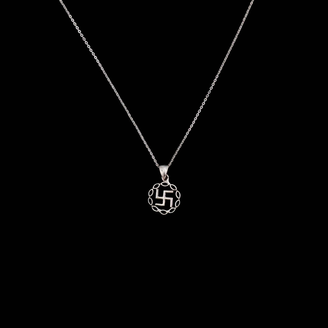 Shubh Swastik Pendant Chain