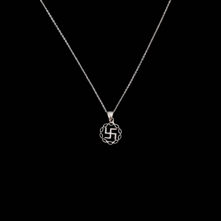 Shubh Swastik Pendant Chain