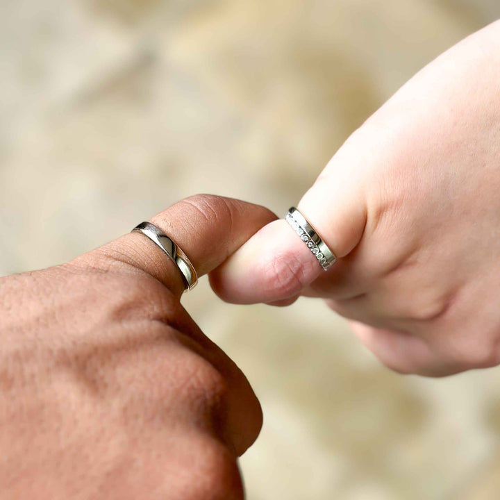 Ross & Rachel (couple rings)