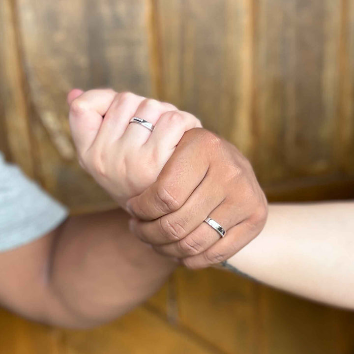 Ross & Rachel (couple rings)