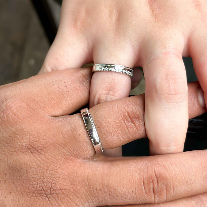 Ross & Rachel (couple rings)