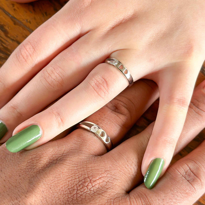 Ted & Robin (couple rings)