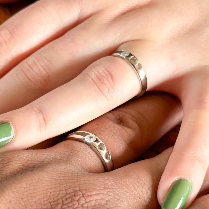 Ted & Robin (couple rings)