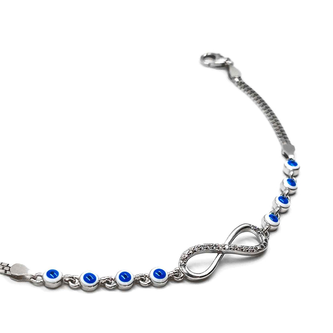 Infinity Evil Eye Bracelet