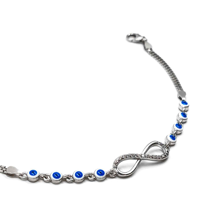Infinity Evil Eye Bracelet