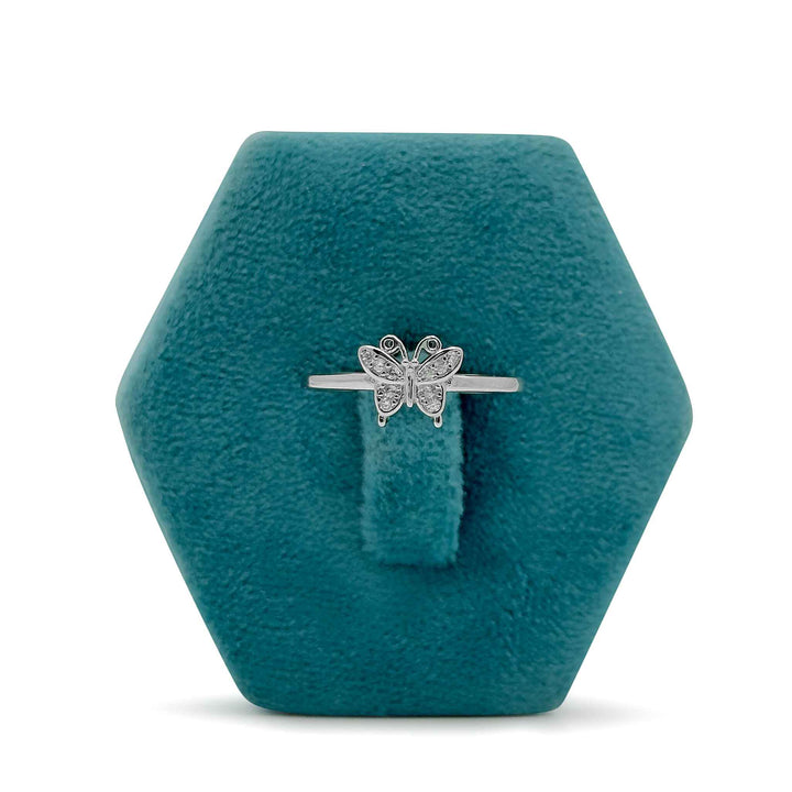 Bling Butterfly Ring