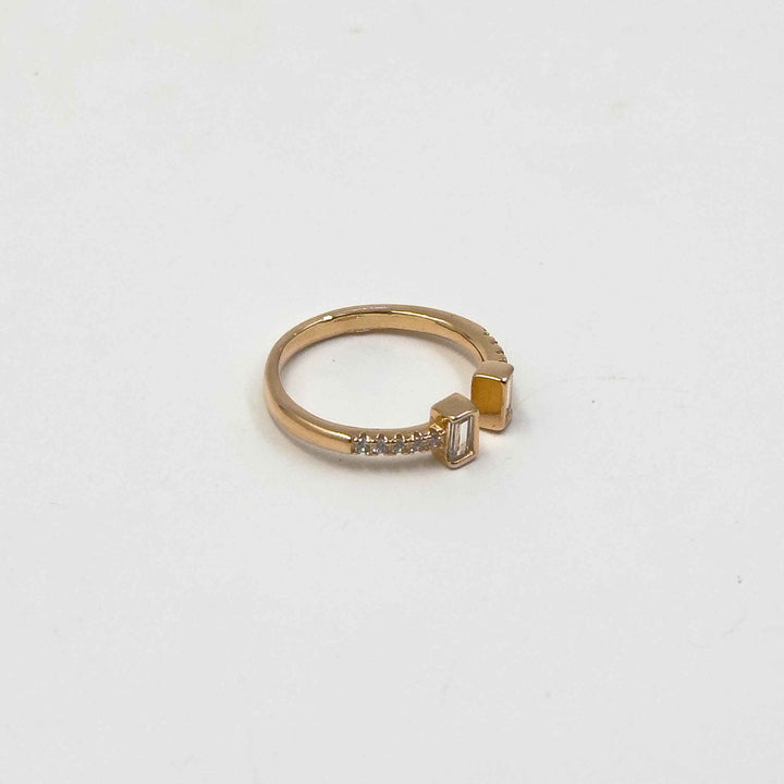 Until We Meet Again Rose Gold Ring