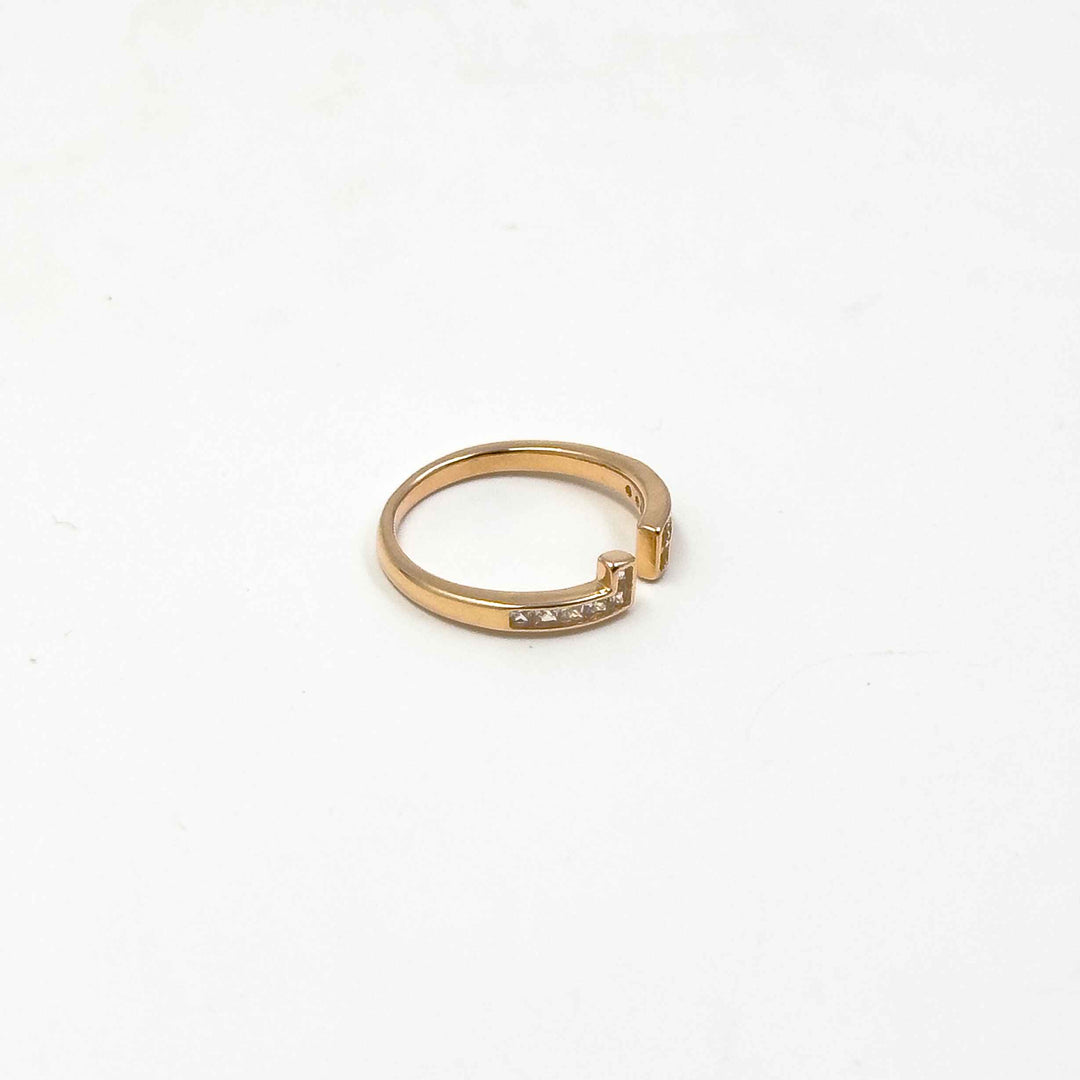 Work Life Balance Rose Gold Ring