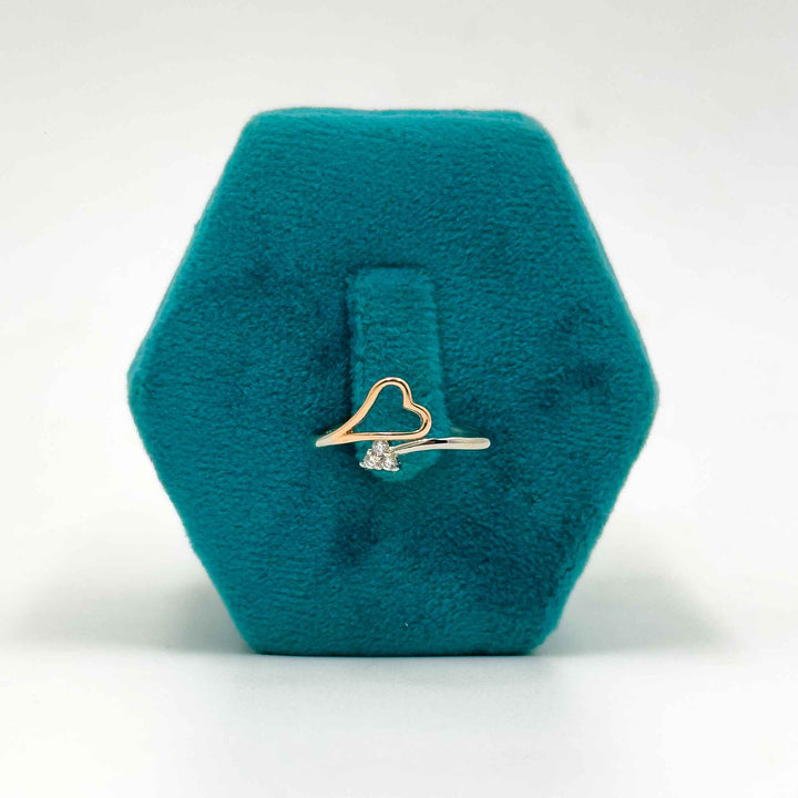 My Heart To You Dual Tone Ring