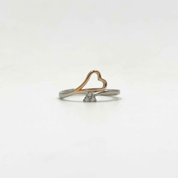 My Heart To You Dual Tone Ring