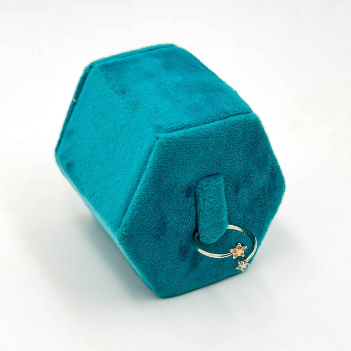 Two Stars Dual Tone Ring