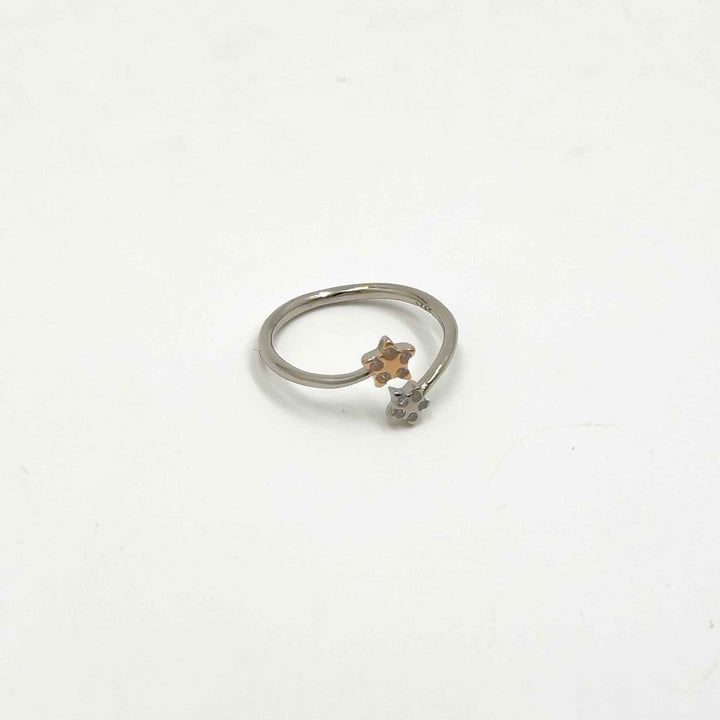 Two Stars Dual Tone Ring