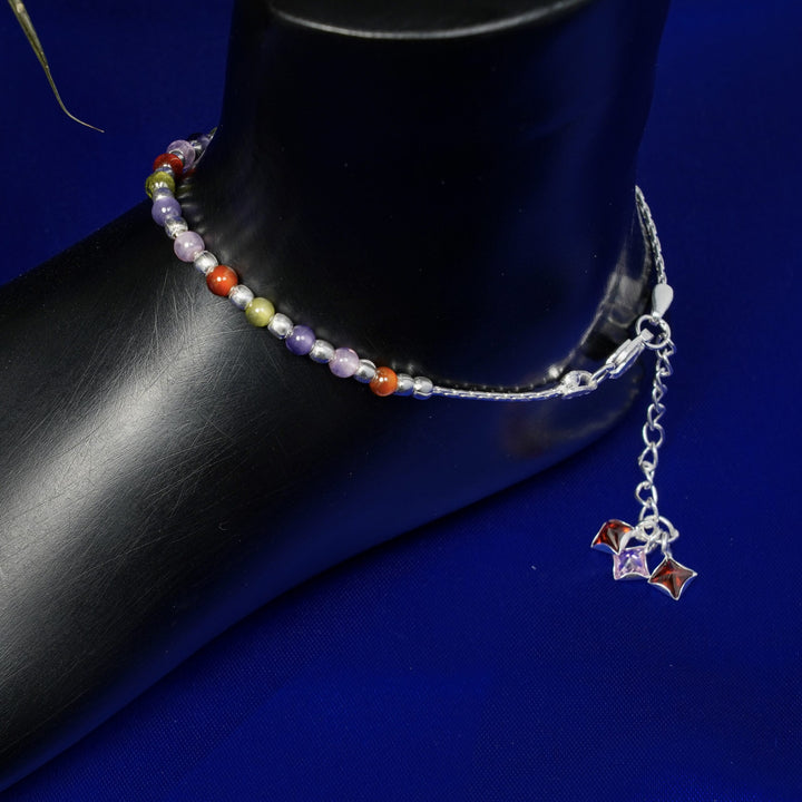 Colourful Beads Anklets