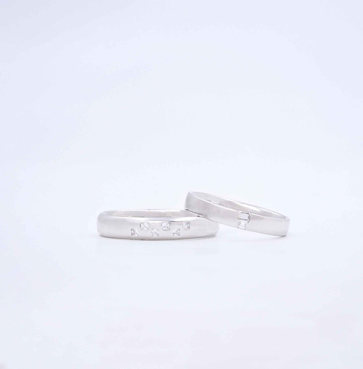 Chandler & Monica (couple rings)