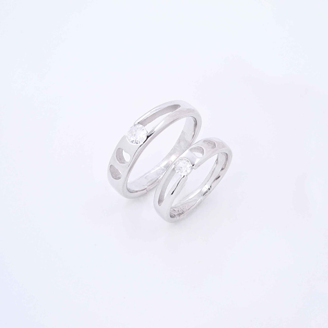 Ted & Robin (couple rings)